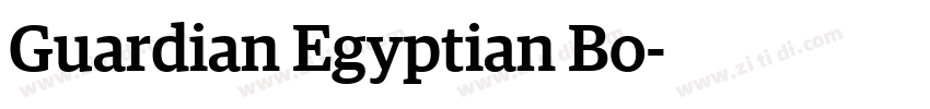 Guardian Egyptian Bo字体转换